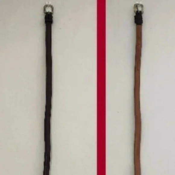 Coach Burgundy Leather Belt - Picture 5 of 7